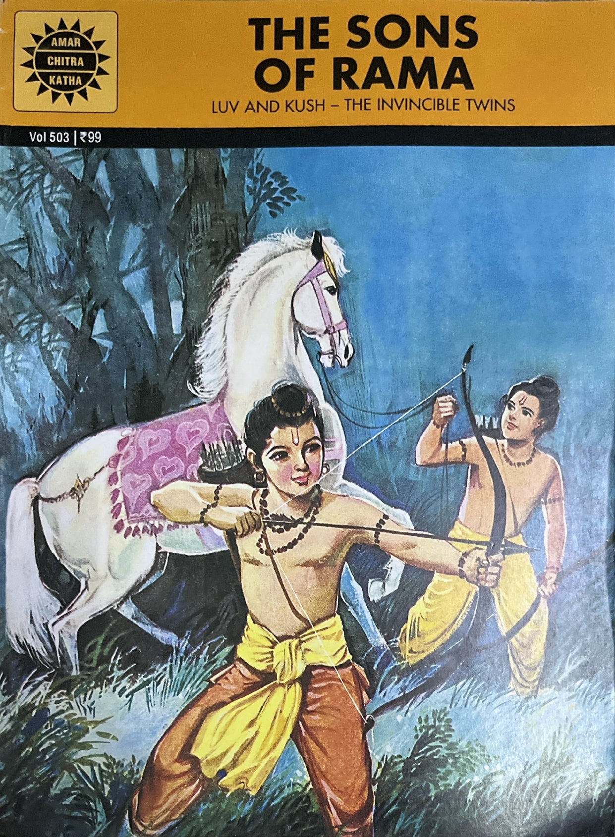The sons of Rama by Anant Pai, Amar chitra katha books